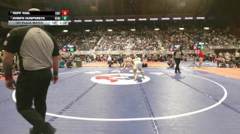 4A-157 lbs 1st Place Match - Joseph Humphreys, Kelly Walsh vs Tripp Vigil, Central