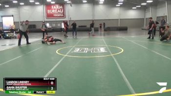 145 lbs 5th Place Match - Landon Lindsey, Mount Vernon High School vs Gavin Shuster, River City Wrestling LLC