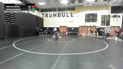 165 lbs Round Of 16 - Sawyer Gravel, Southington vs Julian Rousseau, Staples
