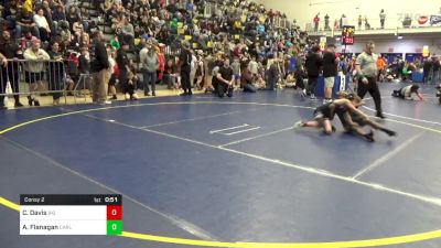 88 lbs Consy 2 - Cam Davis, Big Walnut vs Angel Flanagan, Carlynton