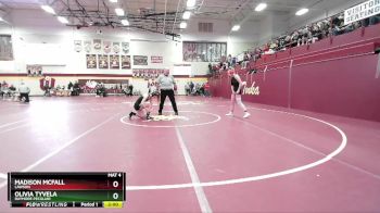 110 lbs Quarterfinal - Olivia Tyvela, RAYMORE PECULIAR vs Madison McFall, LAWSON