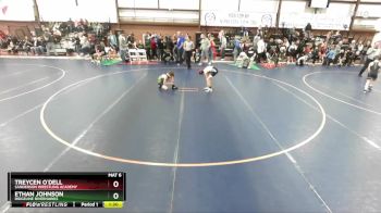 75 lbs Champ. Round 1 - Ethan Johnson, Ridgeline Riverhawks vs Treycen O`Dell, Sanderson Wrestling Academy
