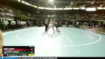 5A 285 lbs Quarterfinal - Anthony Toomey, Eagle vs Shilo Jones, Mountain View