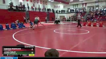 285 lbs Quarterfinal - Dawson Rheingans, North Scott vs Ayden Farley, Dubuque Hempstead-JV