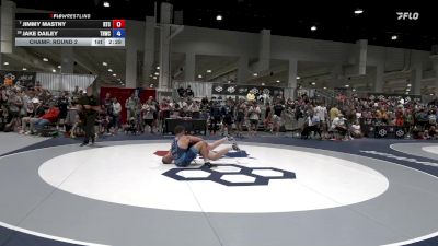 86 lbs Champ. Round 2 - Jimmy Mastny, Relentless Training Center vs Jake Dailey, Tar Heel Wrestling Club
