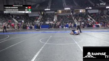 85 lbs Cons. Round 2 - Jackson Bulson, WWC vs Collin Johnson, Winfield