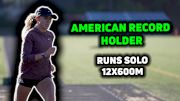 What Does Training Look Like For A Banned U.S. Record Holder? | Shelby Houlihan Runs 12x600m