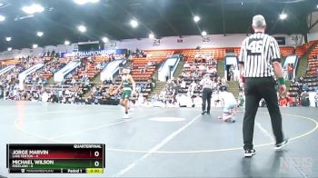 120 lbs Quarterfinals (8 Team) - Malachi Hill, Freeland vs Kingston Tortorice, Lake Fenton