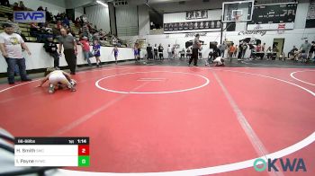 66-68 lbs Rr Rnd 3 - Hudson Smith, Salina Wrestling Club vs Ike Payne, Hilldale Youth Wrestling Club