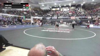 135 lbs Champ. Round 1 - Eden Hill, Fredonia Hs vs Mia Odle, Stockton HS