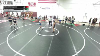 135 lbs Round 3 - Saige Maddux, Reign WC vs Ariana Raymundo, ASG
