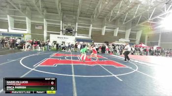 155 lbs Cons. Round 3 - Naidelyn Lucio, Mountain Ridge vs Erica Parrish, Olympus