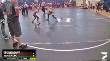 65 lbs Round 5 (8 Team) - Geno Crooks, West Virginia Wild vs Trevor Lindquist, The Untouchables