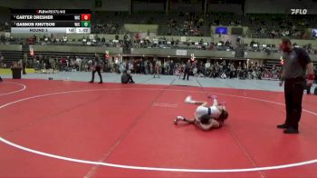 65 lbs Round 3 - Gannon Knutson, Outlaw Wrestling Club vs Carter Dresher, MN Elite Wrestling