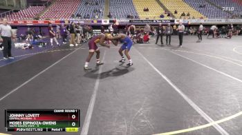 157 lbs Round 1 (16 Team) - Johnny Lovett, Central Michigan vs Moses Espinoza-Owens, South Dakota State