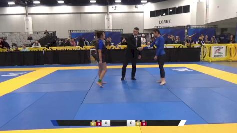 Christine Lisa Kamahele vs Rosella Redito Bartonico 2024 World IBJJF Jiu-Jitsu No-Gi Championship