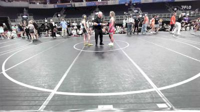 154 lbs Rr Rnd 3 - Elle Townsend, Mississippi WC vs Lorelei Weaver, MoWest Fire Dragons