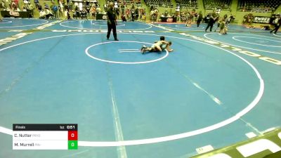 64 lbs Final - Colten Nutter, Pryor Tigers vs Miles Murrell, Pin-King All Stars