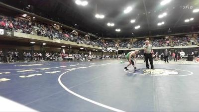 101 lbs Champ. Round 1 - Ray Long, Niles Notre Dame vs Joshua Stedwill, Notre Dame Peoria