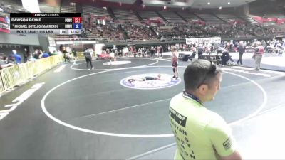 115 lbs Champ. Round 1 - Dawson Payne, Peterson Grapplers Wrestling Club vs Michael Botello (Marrero), Beast Bay Wrestling Club
