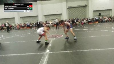 65 lbs Semifinal - Nolan Gatt, Backyard Brawlers vs Leon Gonzalez, WALLE BOYS