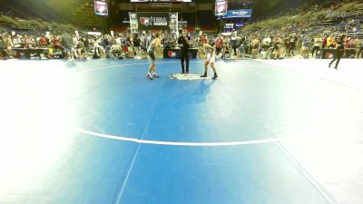 113 lbs Cons 32 #2 - Joshua Medina, OH vs Cooper Hinz, IA