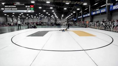 52 lbs Rr Rnd 1 - Declan Stahl, Buffalo Valley Wrestling Club EL Blue vs Bentley Ishuin, Team Gotcha Blue