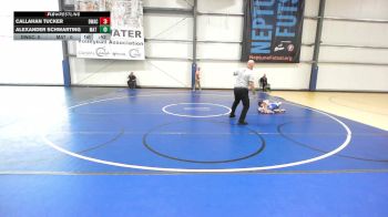 52 lbs Rr Rnd 1 - Callahan Tucker, Donahue Wrestling Academy vs Alexander Schwarting, Mat Warriors PWC