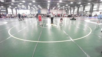 80 lbs Rr Rnd 1 - Forest Brooks, Indiana Outlaws Maroon vs Uriah Gomez, Revival Orange