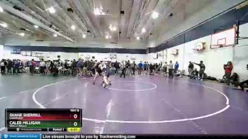 138 lbs Cons. Round 2 - Shane Sherrill, Sandpoint vs Caleb Milligan, Walla Walla