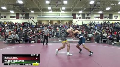 165 lbs Round 2 - Tanner Cournoyer, Pleasant Valley vs Angelo Jura, Tinley Park (Andrew)