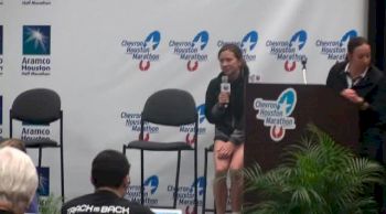 Tera Moody back from injury and went in to compete at 2013 Houston Marathon