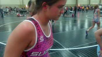 145 lbs Consolation - Lillian Straessley, VHWC vs Julianna Caisse, Black Flag Wrestling Academy