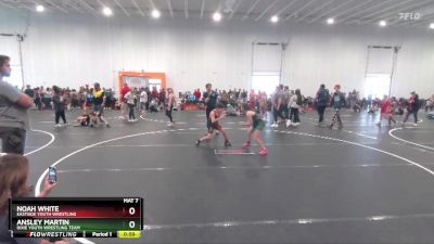 90 lbs Round 3 - Ansley Martin, Dixie Youth Wrestling Team vs Noah White, Eastside Youth Wrestling