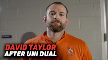 David Taylor After Oklahoma State's Win Over Northern Iowa