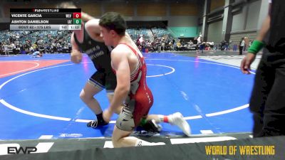 175 lbs Round Of 32 - Vicente Garcia, WLV JR WRESTLING vs Ashton Danielson, Lil' Mavs