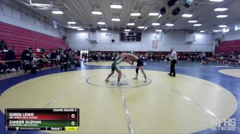152 lbs Champ. Round 2 - Soren Lewis, Del Norte High School vs Zander Guzman, Livermore High School