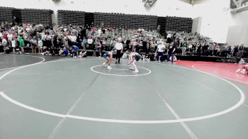 106-J lbs Consolation - Franco Pandolfini, Stray Dawgs vs Kenji Clark, GPS Wrestling Club