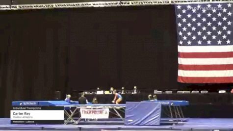 Carter Ray - Individual Trampoline, TexStar Athletics - 2021 USA Gymnastics Championships