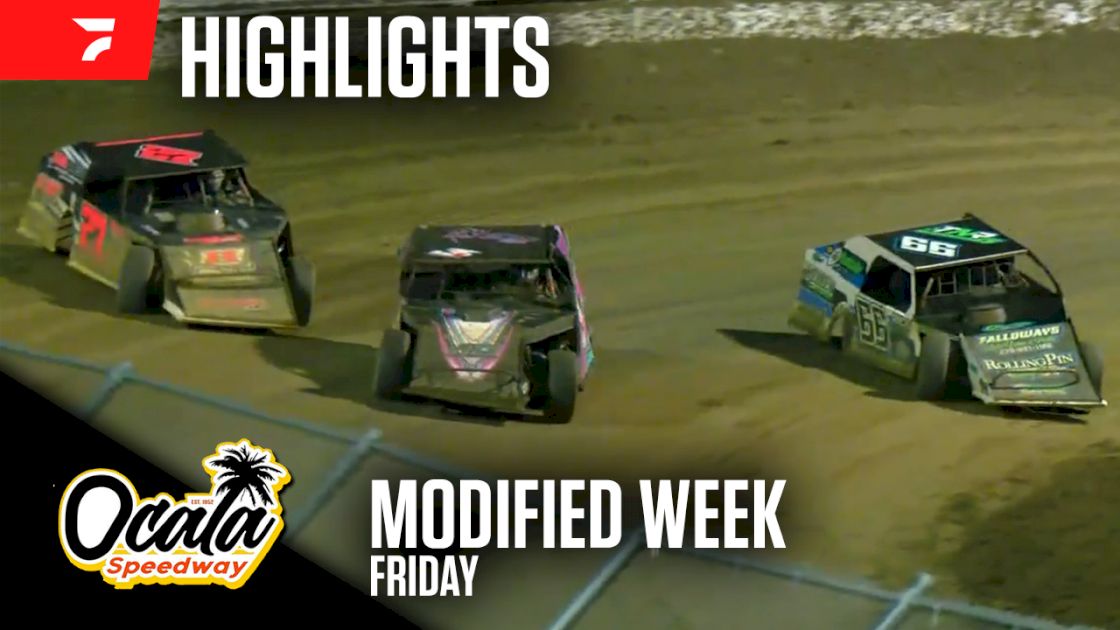 Highlights: Modified Week Friday at Ocala Speedway