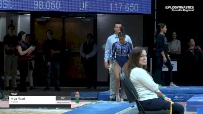 Nya Reed - Vault, Florida - 2019 NCAA Gymnastics Regional Championships - Oregon State