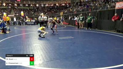 95 lbs Consy 3 - Myla Good, Nazareth vs Katharyn Cheeseman, Laurel