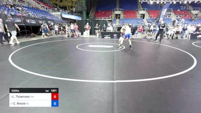 100 lbs Rnd Of 32 - Landon Thoennes, MN vs Carter Booze, NE