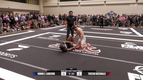Tristan McDonald vs Donnell Langford 2025 ADCC East Coast Trials