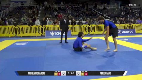 Andrea Ciccarone vs Ameer Ladd 2025 Pan IBJJF Jiu-Jitsu No-Gi Championship