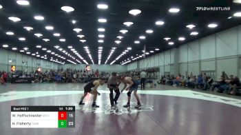 120 lbs Prelims - Westen Hoffschneider, Black Fox Elite vs Hayden Flaherty, Team Edmond