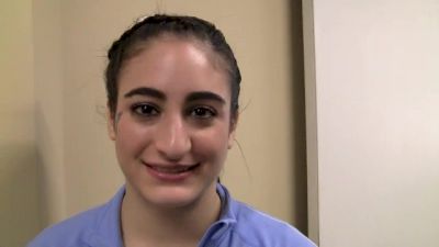 UNC freshman and Nastia Liukin Cup competitor, Lexi Cappalli, on competing in her first NCAA meet