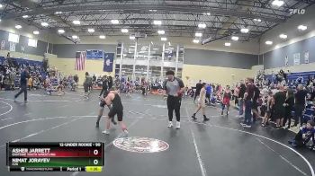 90 lbs Round 1 - Nimat Jorayev, C2X vs Asher Jarrett, Eastside Youth Wrestling