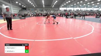 152 lbs Consi Of 4 - Jared Remington, TX vs Tyler Whitford, NJ