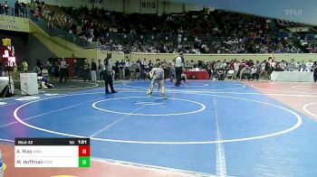 84 lbs Round Of 32 - Avery Rios, Westmoore vs Mason Hoffman, El Reno